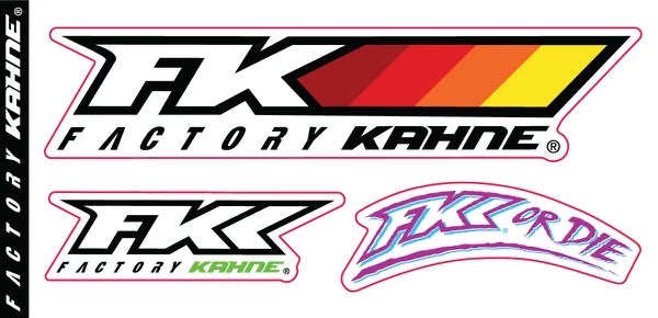 FK Logo Decal Pack - Colorblock
